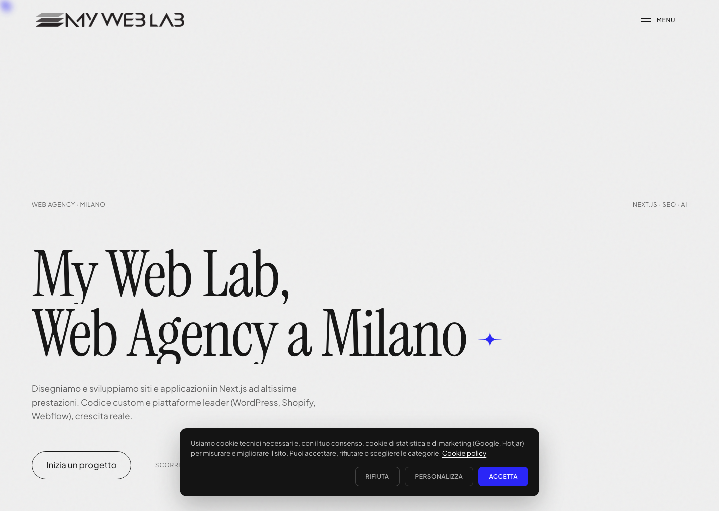 My Web Lab — Web agency · Milano